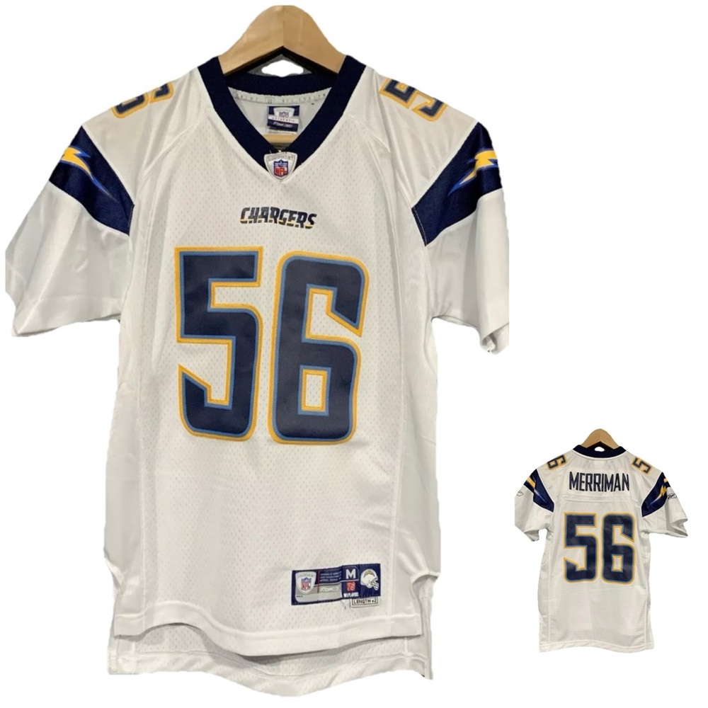 San Diego Chargers Stitched Shawn Merriman Football Jersey Size Boys Medium